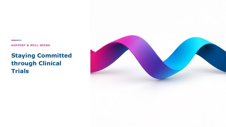 Staying Committed through Clinical Trials