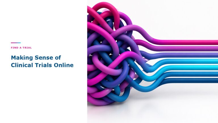 Making Sense of Clinical Trials Online