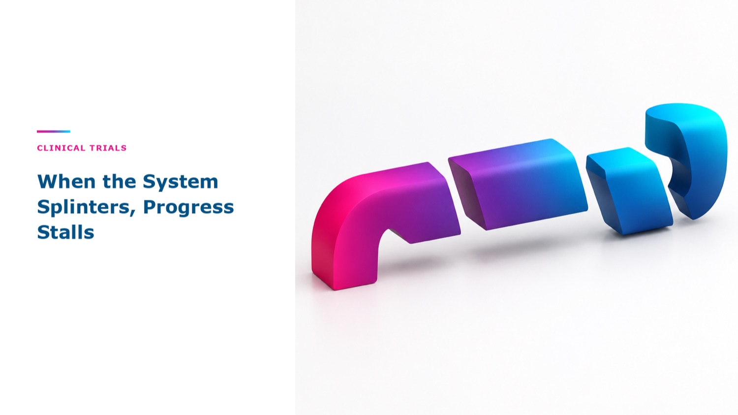 When the System Splinters, Progress Stalls