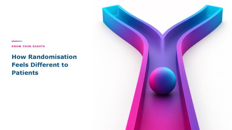 How Randomization Feels Different to Patients