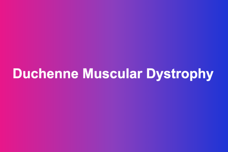 Duchenne muscular dystrophy: a plain-language guide