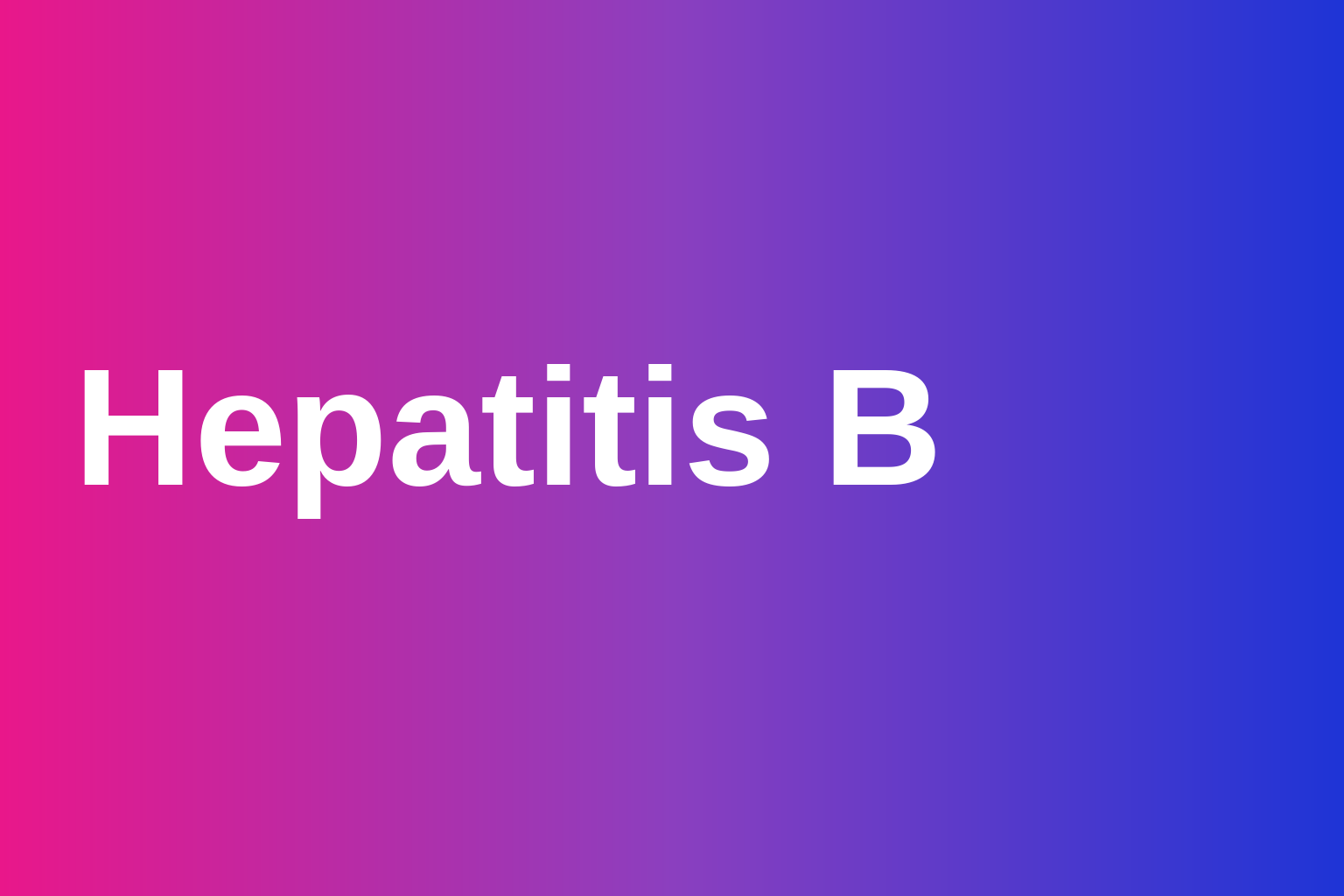 trialport plain-language guide to Hepatitis B